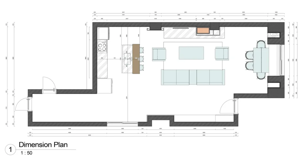 Interior technical drawings 2