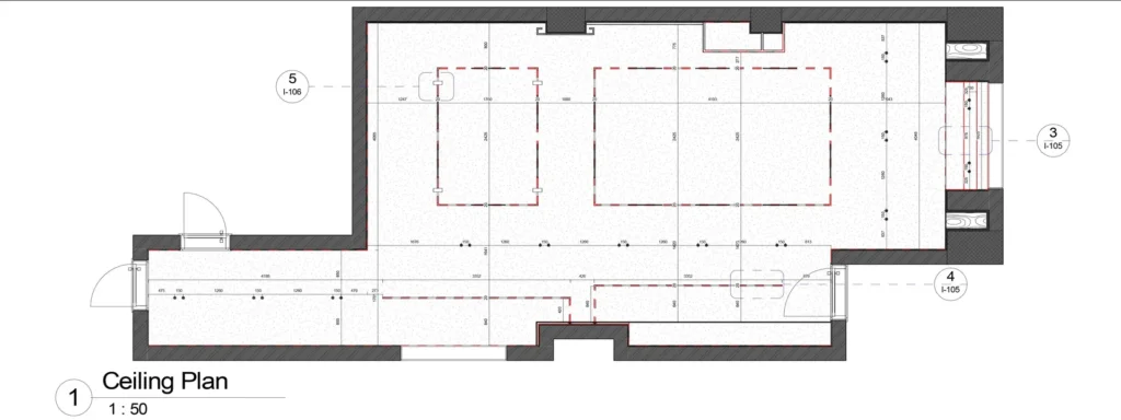 Interior layout drawings