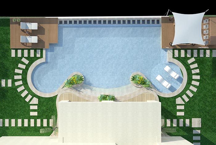 Swimming pool and landscape design