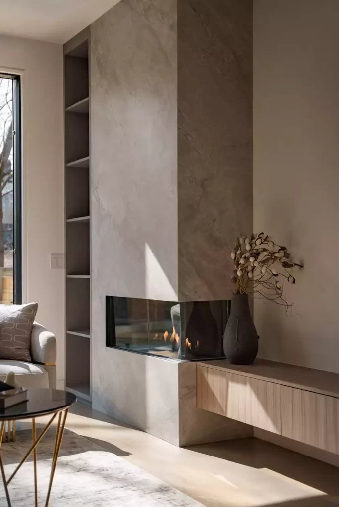 Arrange a Living Room With a Fireplace 47