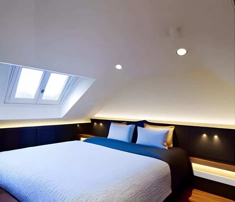low ceiling small attic room ideas 22