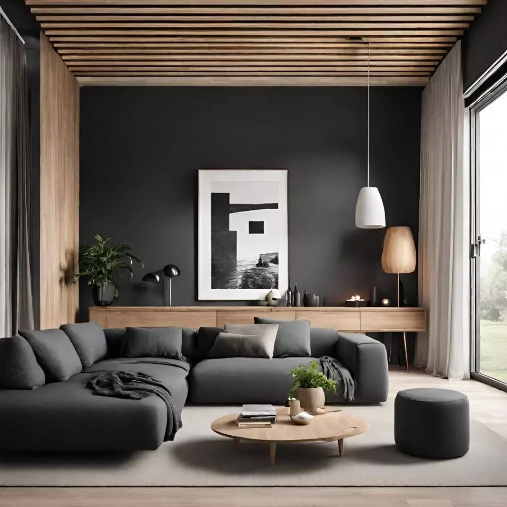 black living room 18