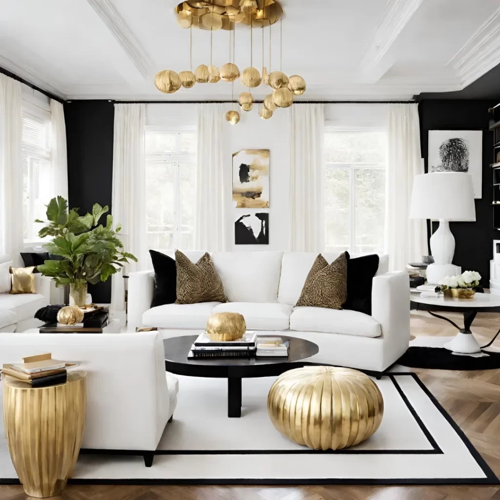 black living room 34